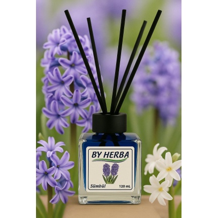 By Herba Sümbül Aromalı Çubuklu Oda Kokusu – Doğallığın ve Zarafetin Kokusu